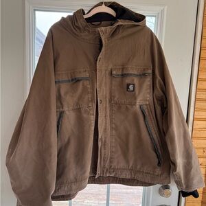 Carhartt Vintage Ketchikan Jacket Men's 2XL Brown Waterproof